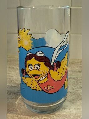 Vintage McDonald's "Birdie the Early Bird" Collector Glass.